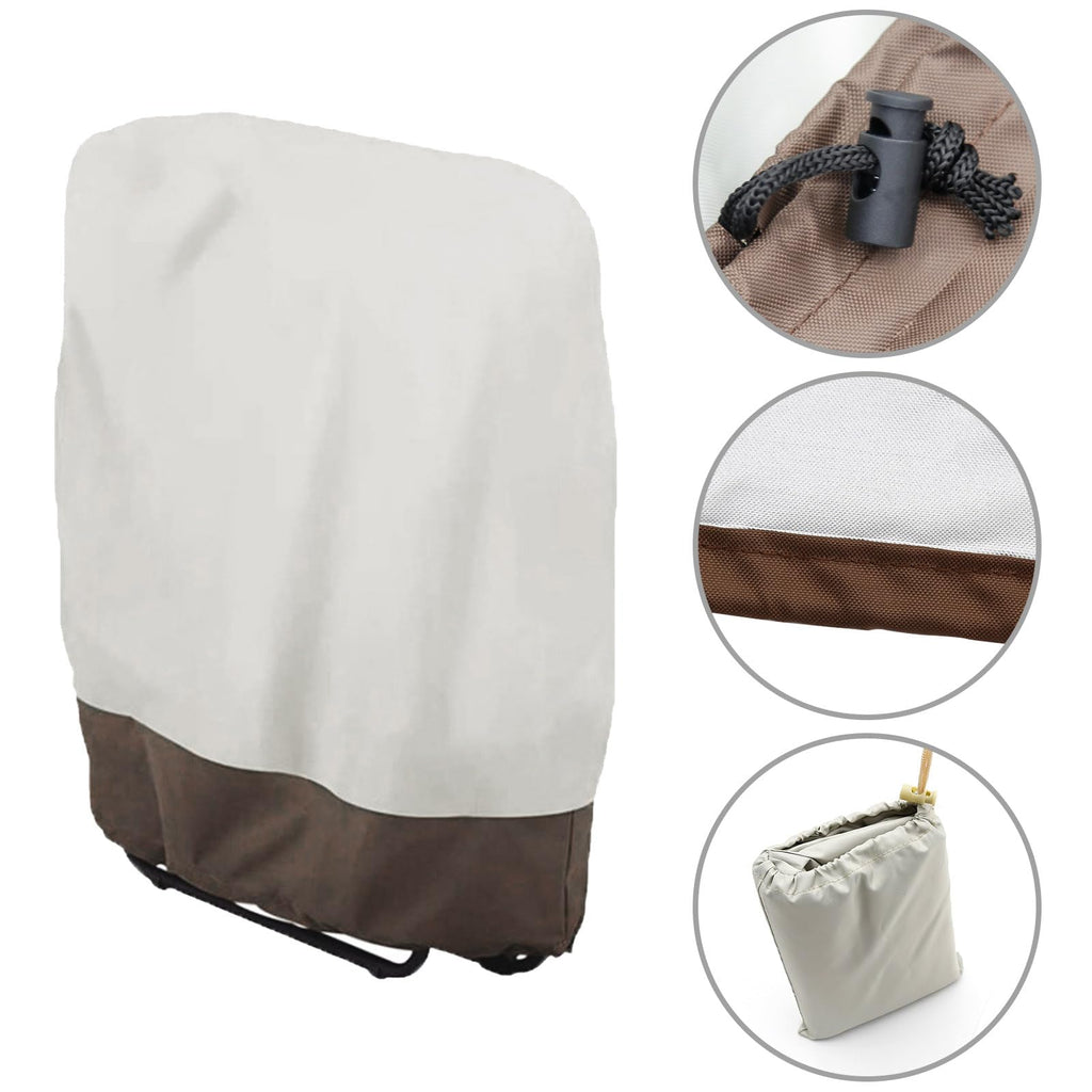 Oxford Waterproof UV Resistant Outdoor Zero Gravity Folding Chair Cover Waterproof Dustproof Lawn Patio