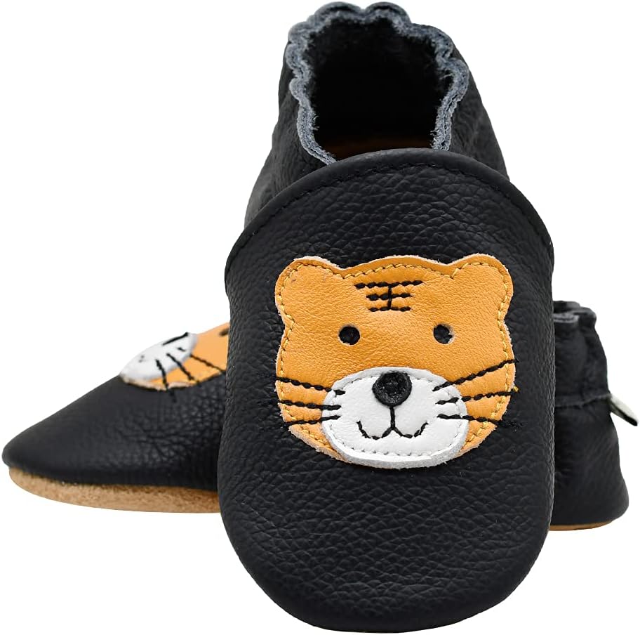 Baby Girls & Boys Soft Sole First Walker Crib Shoes Moccasins