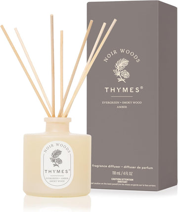 Petite Oil Reed Diffuser Set - Includes Reeds, Fragrance Oil & Glass Bottle - Luxury Scent Diffusers Decor - Notes of