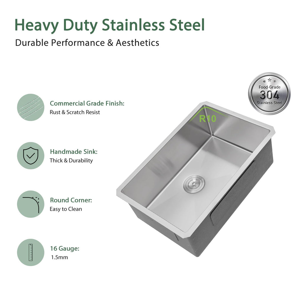 32 Inch Undermount Stainless Steel