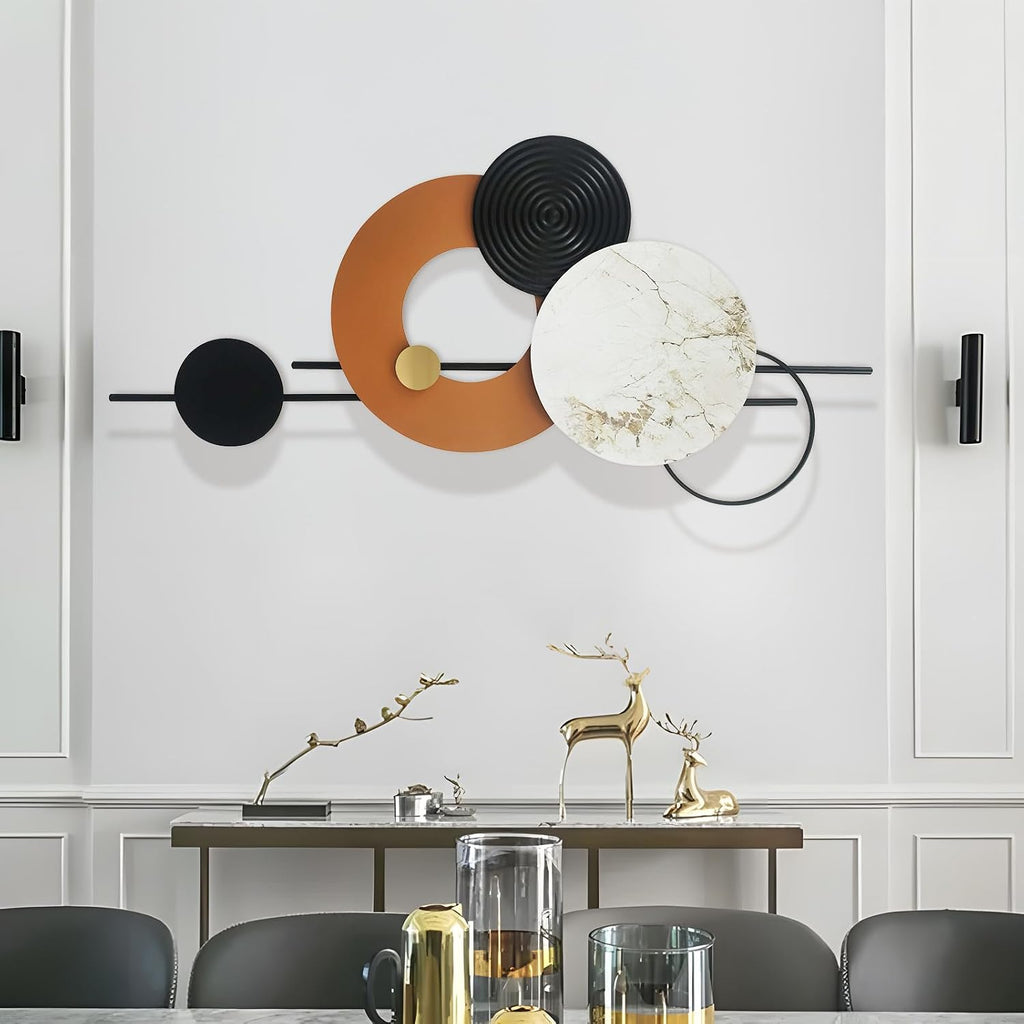 3D Large Metal Wall Art Decor 40" x 19"