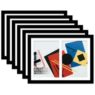 8x11 Collage Picture Frame for Wall Decor, 2-Opening for 5x7 Photo Frames