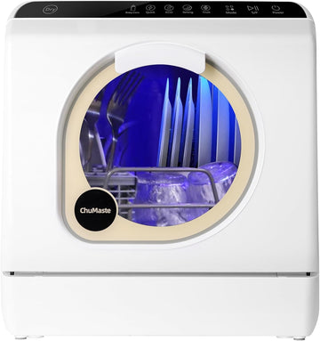 Portable Dishwasher Countertop, Countertop Dishwasher With Water Tank, Counter Top Dishwasher With 5