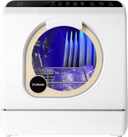 Portable Dishwasher Countertop, Countertop Dishwasher With Water Tank, Counter Top Dishwasher With 5