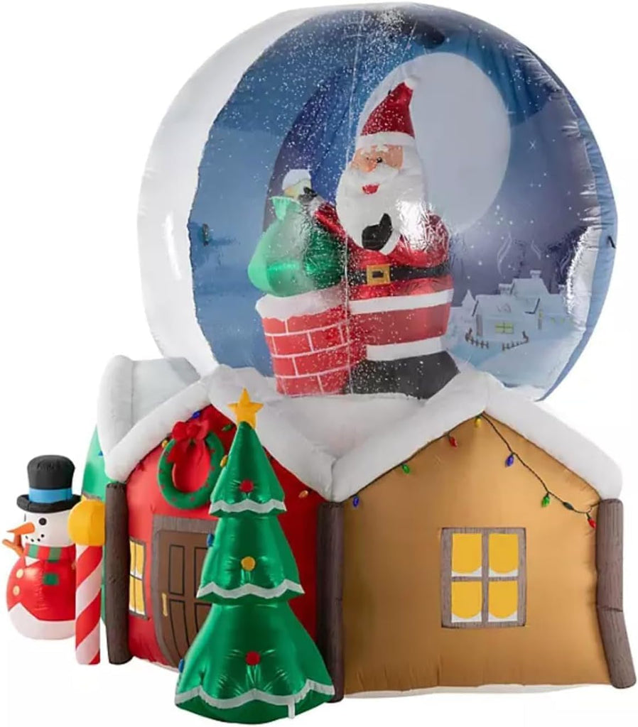 Members Mark 9' Pre-Lit Inflatable Snowglobe