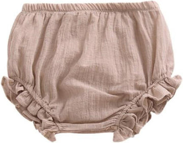 Baby Bloomers Unisex Baby Girls Boys Cotton Linen Blend Shorts
