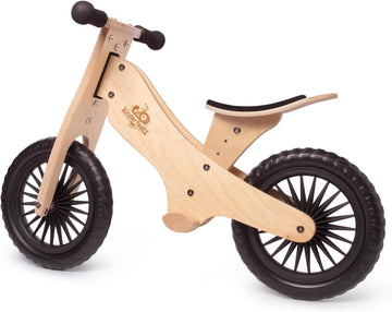 Balance Bike - Wooden Balance Bike | Sustainable and Eco-Friendly | Adjustable Riding Balance Toy for Kids