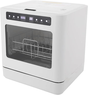 Portable Countertop Dishwasher, 800W Dishwasher, Household Mini Dishwasher, Four Cleaning Modes