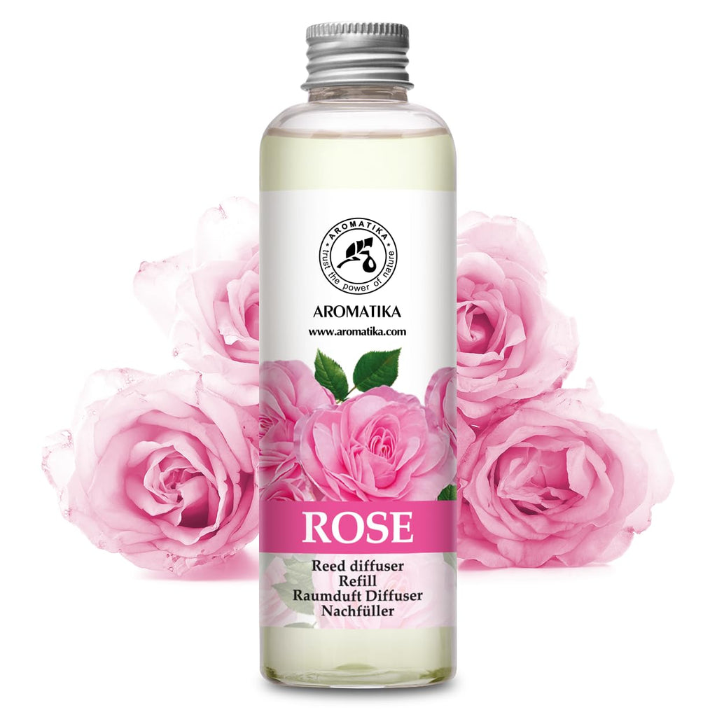 Rose Reed Refill Diffuser 6.8 Fl Oz - Room Diffuser Refill - Home Fragrance - Room Freshener - Rose Aroma - Diffuser
