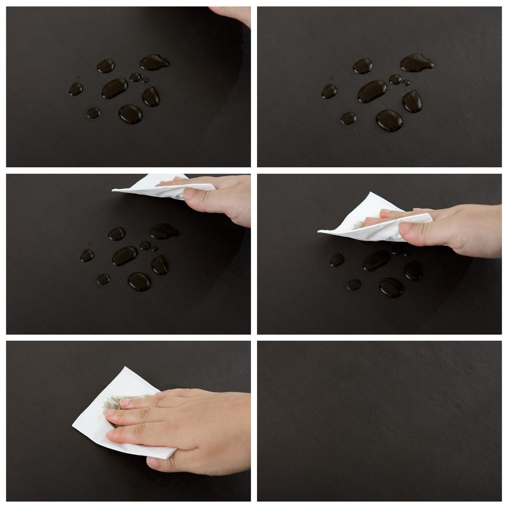 Vinyl Tablecloth with Flannel Backing Oblong Waterproof Oil-Proof Plastic Table Cloth Wipeable PVC Table Cover for