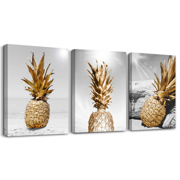 Canvas Wall Art For Bar Kitchen Restaurant Wall Decor Living Room Bathroom Home Decoration Black And White Beach