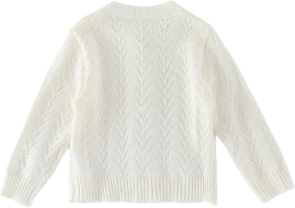 Sweater School Uniform Hollow Out Knit Tops