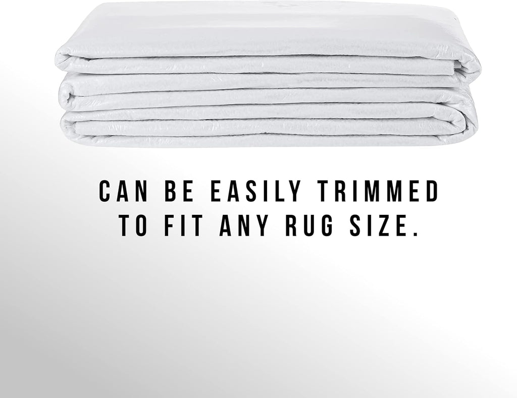 Magic Stop Non-Slip Rug Pad for Area and Runner Rugs, USA-Made Keeps Rugs in Place, 2' x 6' - Set of 12