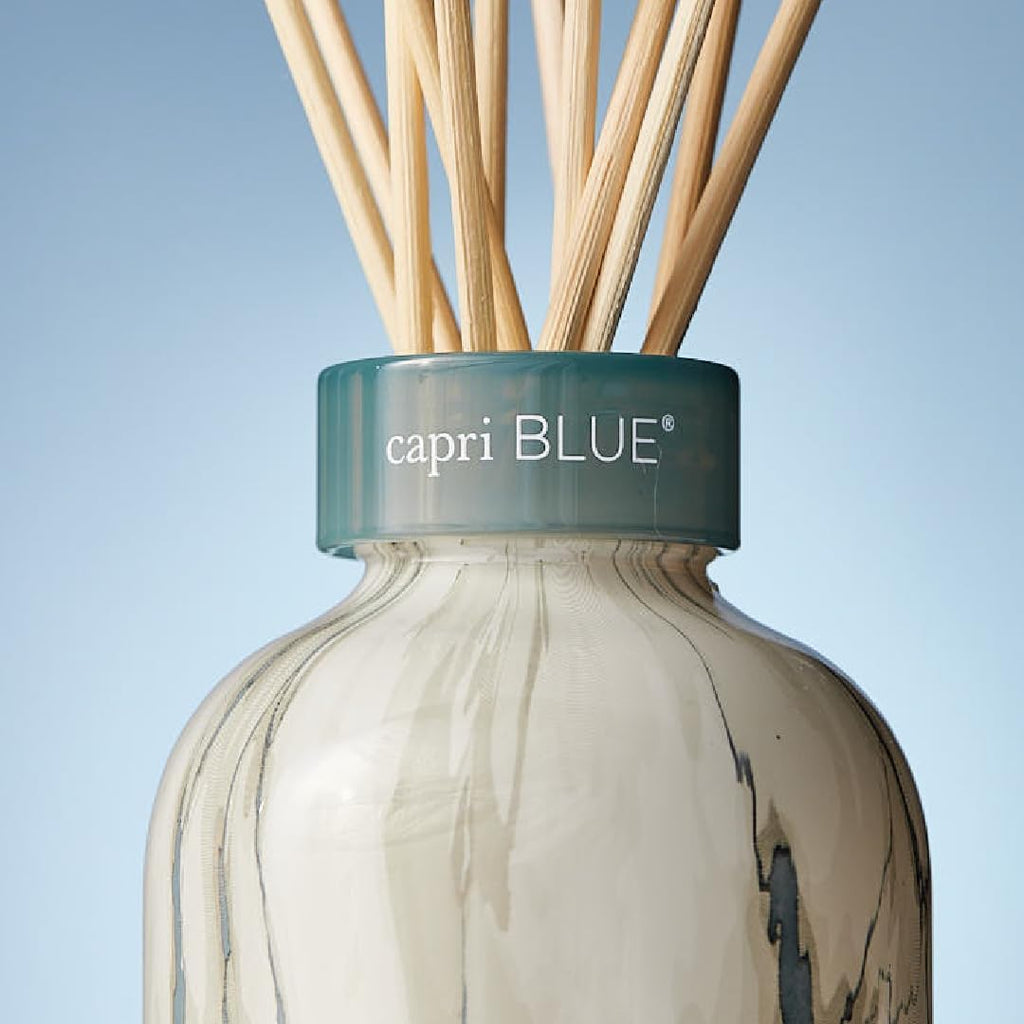 Modern Marble Reed Diffuser Set - Includes Reed Diffuser Sticks, Scented Oil & Glass Bottle - Luxury Scents Decor &