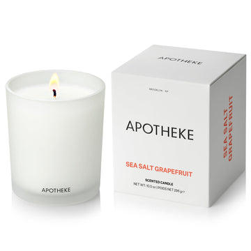 Signature Scented Candles, Sea Salt Grapefruit - 10.5 Oz