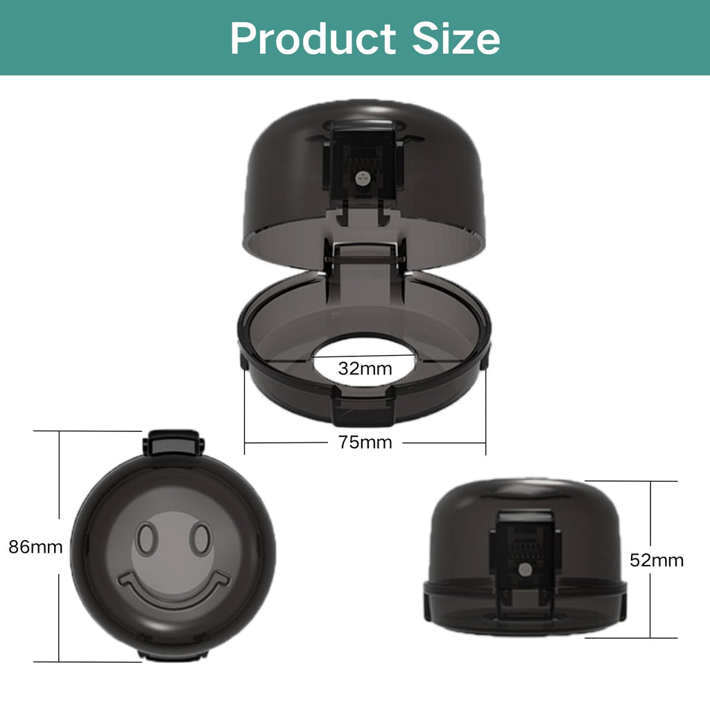 5 Pack Stove Knob Safety Covers - Child Proof Gas Stove Knob Covers, Universal Oven Lock Safety for Baby