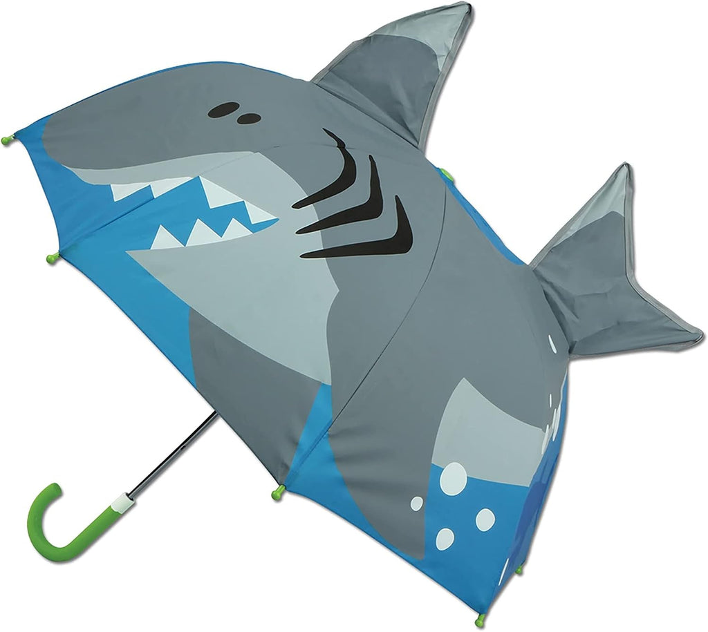 Joseph, 3D Pop Up Kids Umbrella, Cute Animals & Toddler Rain Umbrella Lightweight Easy Grip Handle for Boys Girls
