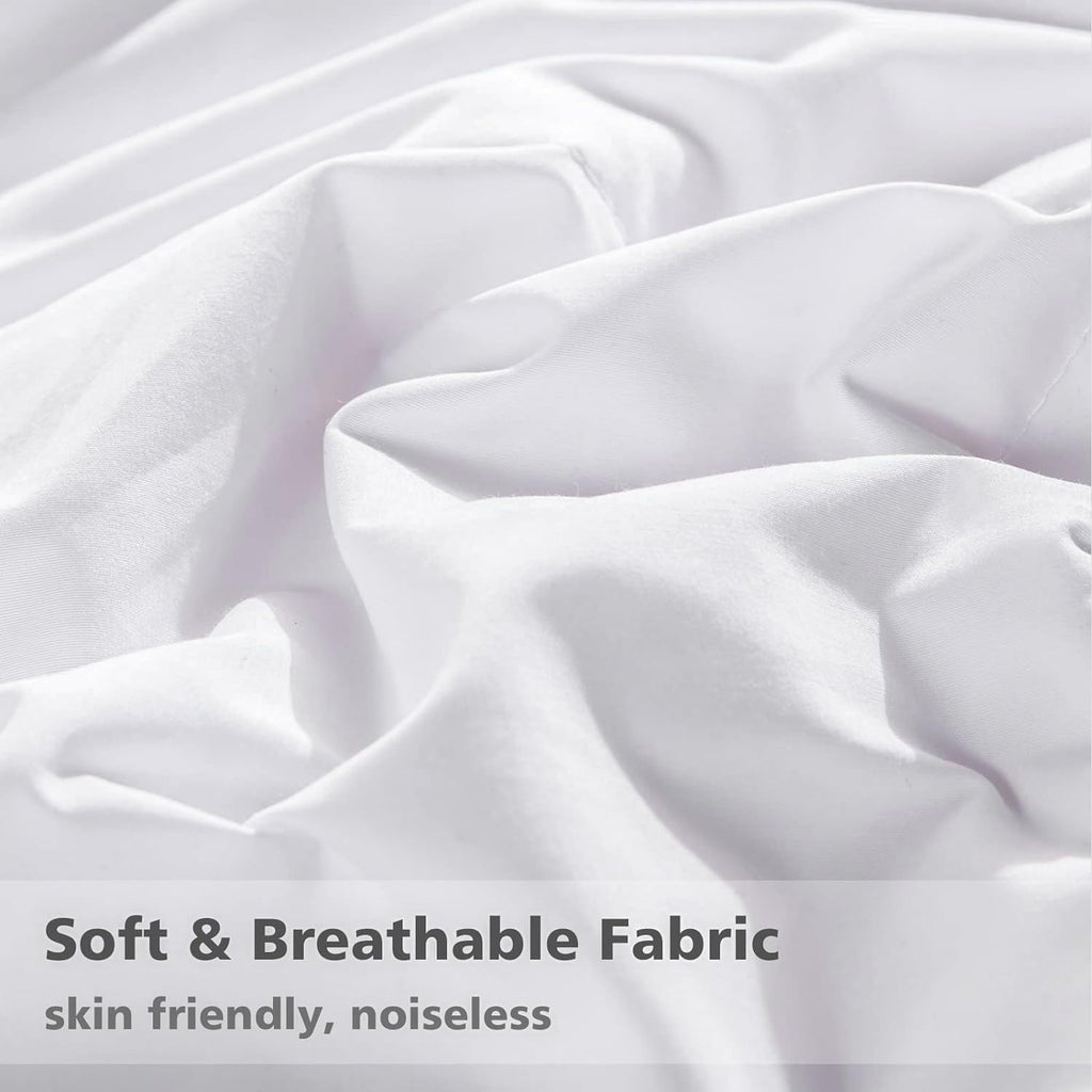 Lightweight Down Feather Fibers Blanket, Summer Cooling Down Feather Fibers Comforter Full/Queen Size, Ultra-Soft