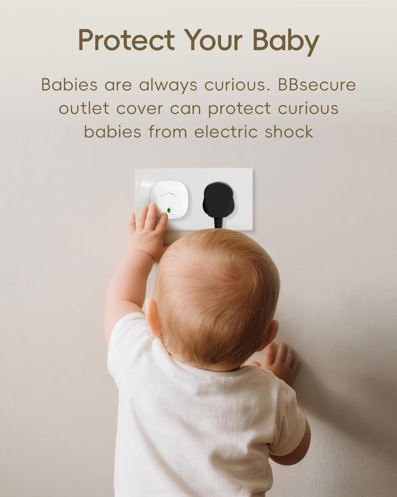 60 Packs Baby Resistant Outlet Covers White - Child Safety