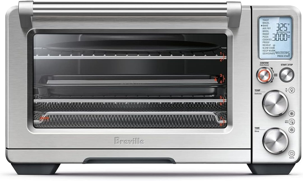 BOV950BSS Joule Smart Oven Air Fryer Pro Countertop Oven, Brushed Stainless Steel
