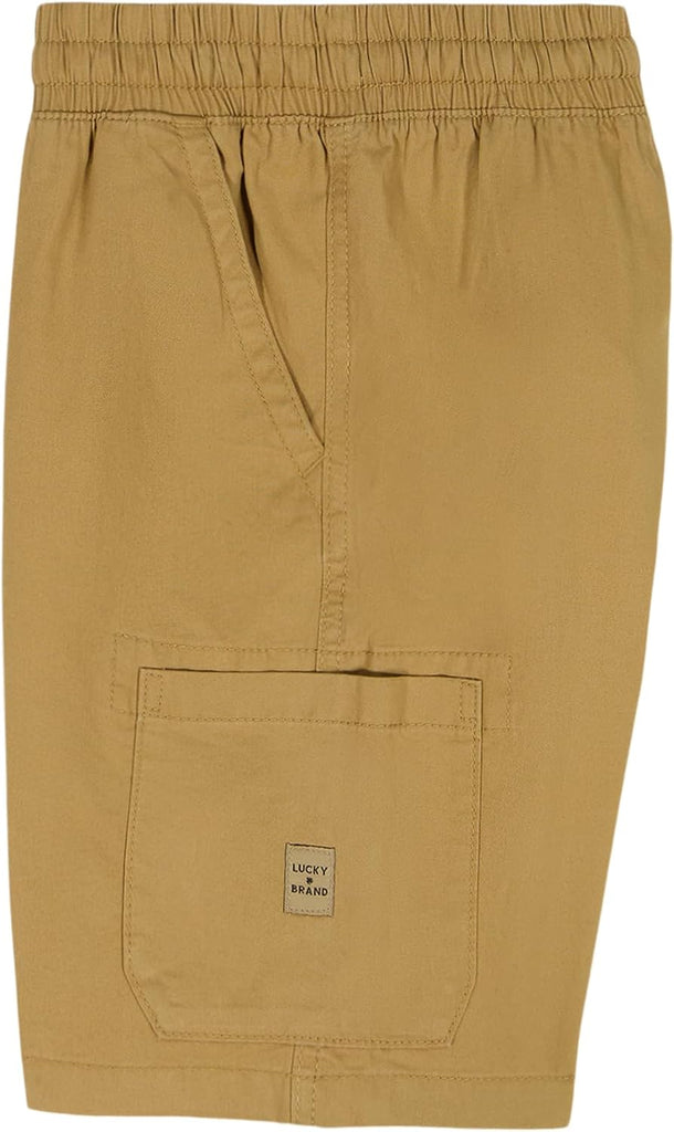 Boys' Pull-on Cargo Shorts, Drawstring Closure