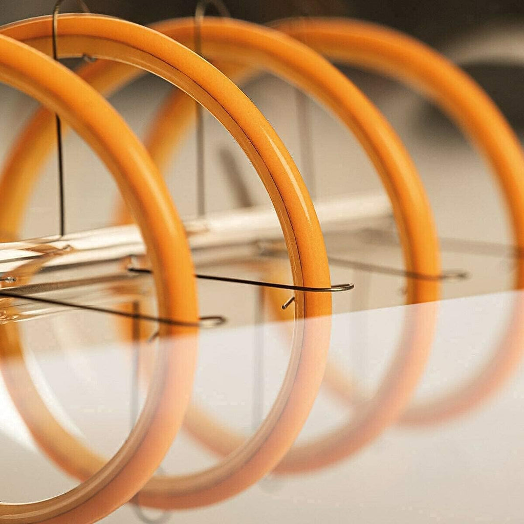 Vintage LED Spiral Filament Bulb T14, E26 Base, 4W Equivalent, 40W Warm White, 2200K, Dimmable, AC120V, 400LM, Amber