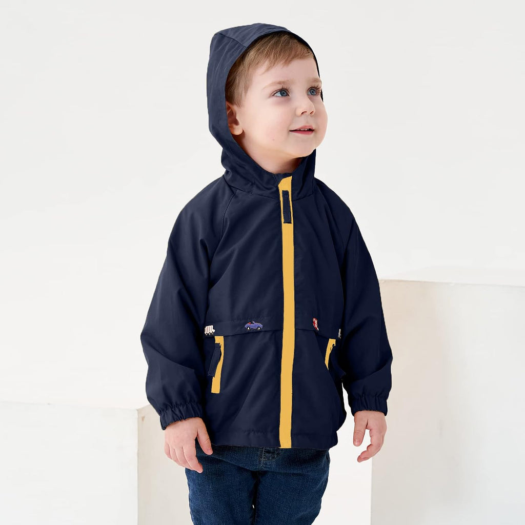 Toddler Boys Spring Windbreaker Lightweight Jacket
