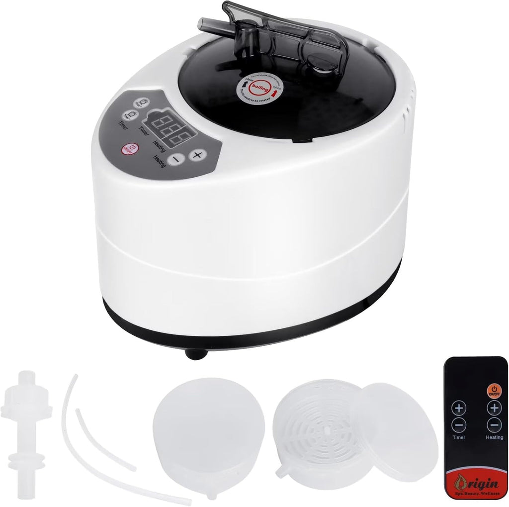 4L Sauna Steamer, Fcc Certified 4L & 2000W Steam Generator, Sauna Steamer Machine with Remote Control