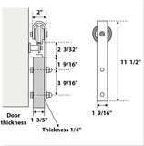 Sturdy Double Barn Door 84 x 84 inches with Frosted Glass 12 Lites | Felicia 3312 Matte White | Top 