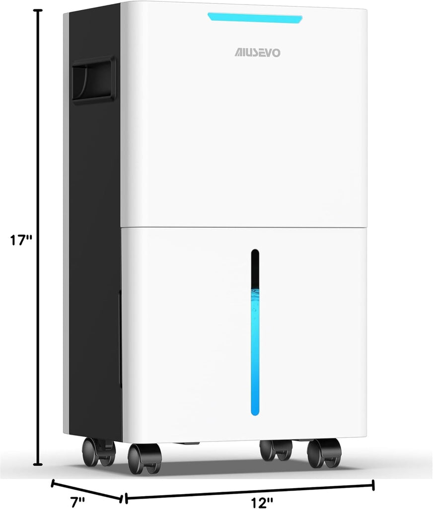 1500 Sq. ft Dehumidifier for Basement and Large Room, 21 Pints Dehumidifiers for Home with Drain Hose