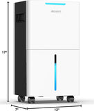 1500 Sq. ft Dehumidifier for Basement and Large Room, 21 Pints Dehumidifiers for Home with Drain Hose