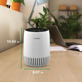 Air Purifier for Home, Small Spaces (Covers, 500-sq ft), 2-in-1 Filter for Pollen, Smoke, Dust, Dand