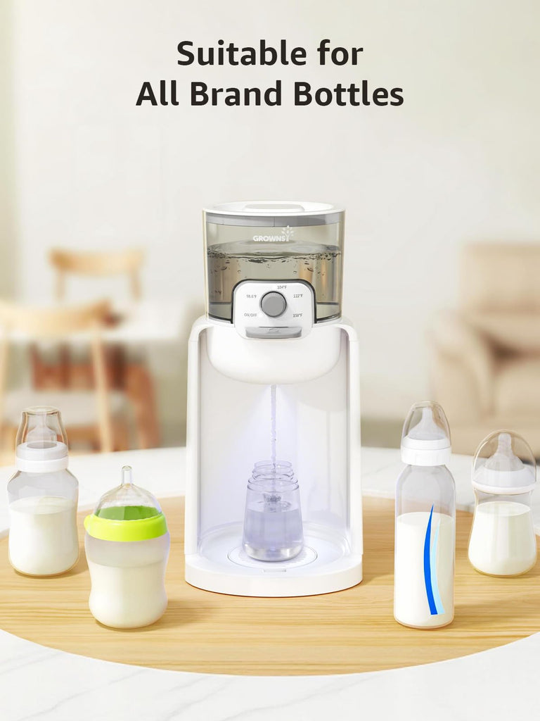 Instant Baby Bottle Warmer with Night Light, Precise 4-Temp Control