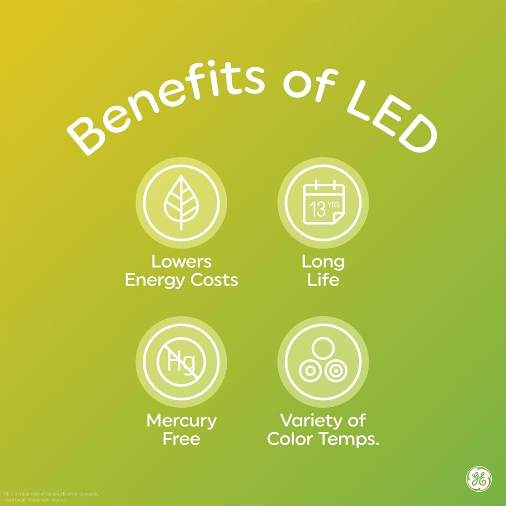GE LED+ Color Changing PAR38 Outdoor LED Light Bulbs with Remote, 15 Watts, Outdoor Rated Floodlight (3 Pack)