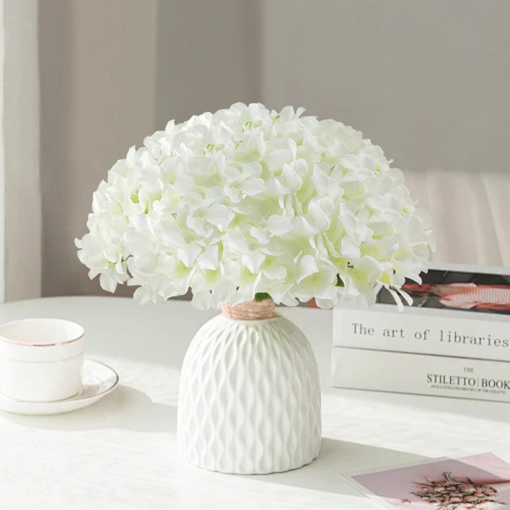 100 Pcs Faux White Artificial Bulk Fake