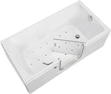 Ella Laydown 30x60 Air Massage Walk in Bathtub Right Drain