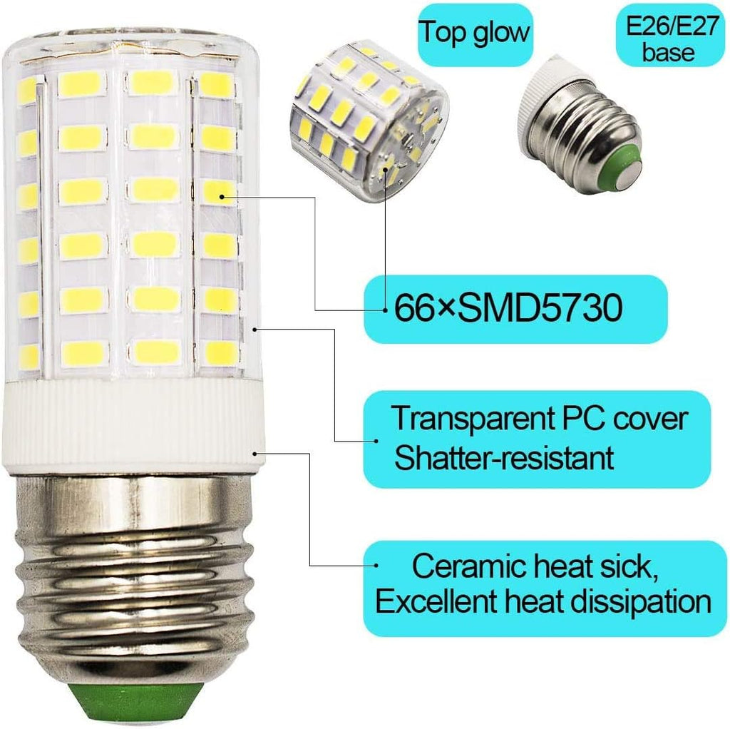 E26 LED Medium Base Screw LED Refrigerator Light Bulb Appliance Bulb 7W