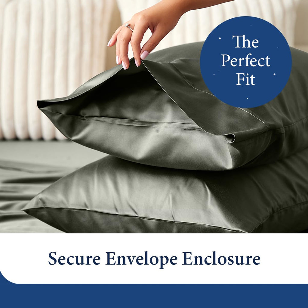 100% Rayon Derived from Bamboo Pillowcase Set