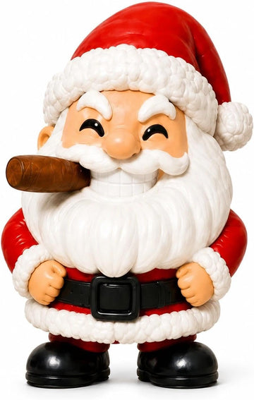 Santa Claus Figurine 3.27in Funny Christmas Tabletop Decor