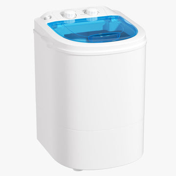 Portable Washing Machine, 5.5 Lbs Compact Mini Portable Washer, 110V Single Tub Laundry Washer Machine for Apartments
