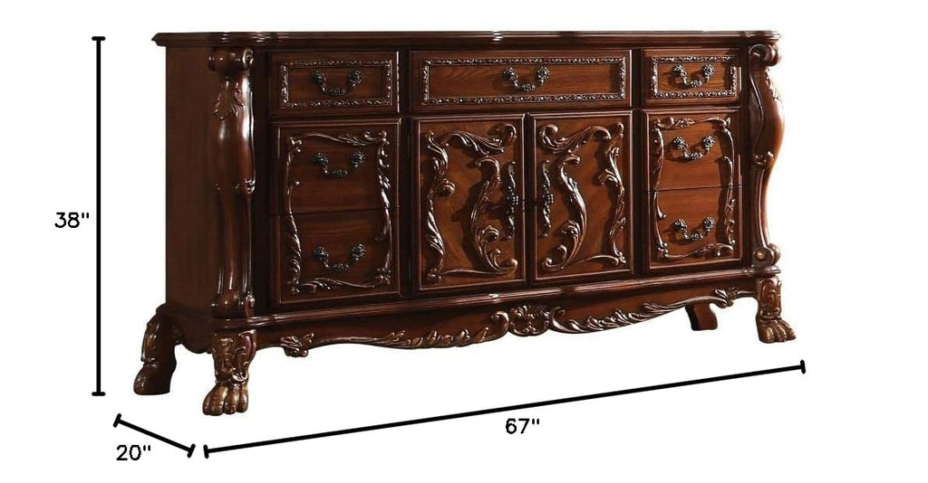 Dresden, Cherry Oak Finish