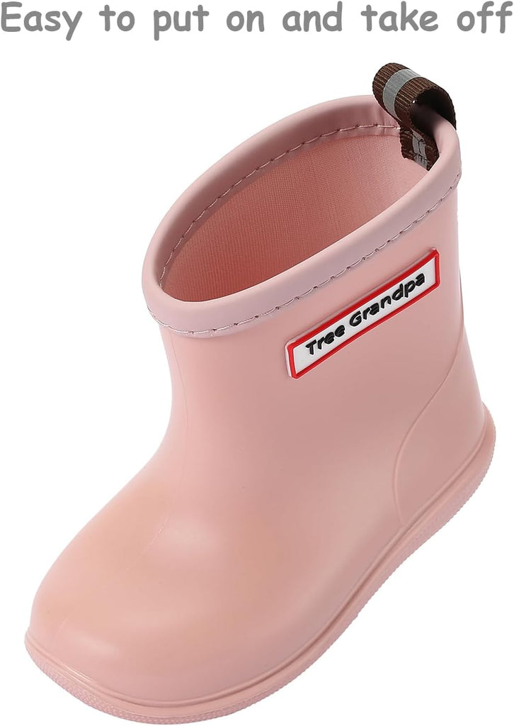 Toddler Rain Boots Waterproof shoes for Boys Girls Lightweight