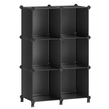 6 Cube Storage Organizer, DIY Closet Shelf