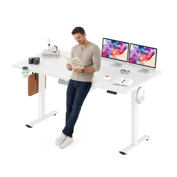 71''x32'' Large Electric Computer Height Adjustable Standing Desk