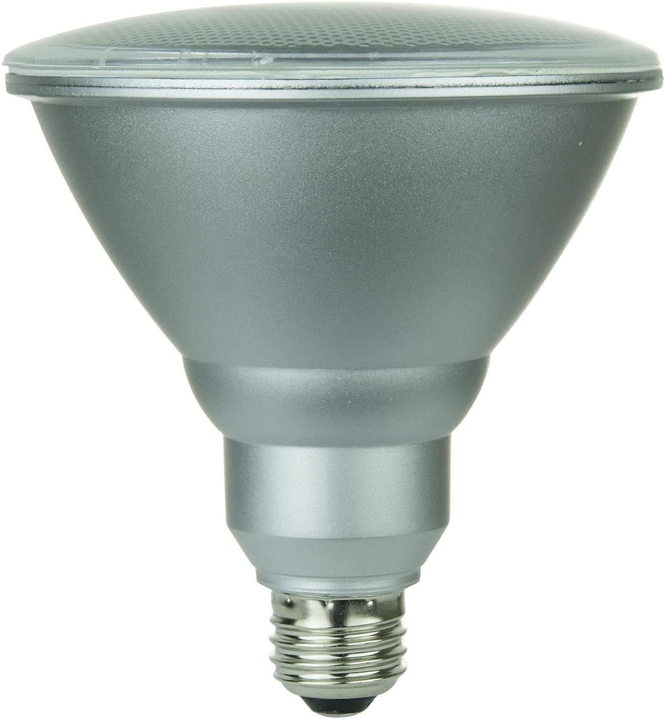 Amber LED PAR30 Reflector Light Bulb, 8 Watt, 120-220 Volts, Medium Base, 30,000 Hour Life, 30° Narrow Flood Beam