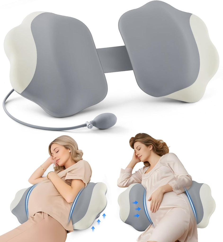 Memory Foam Pregnancy Pillow Maternity Wedge Pillow for Side Sleeper
