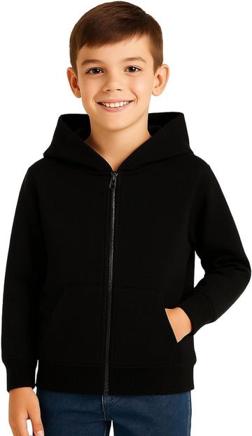 Boys Hoodie Cotton Blend Sweatshirt with Pocket Casual Hoodies