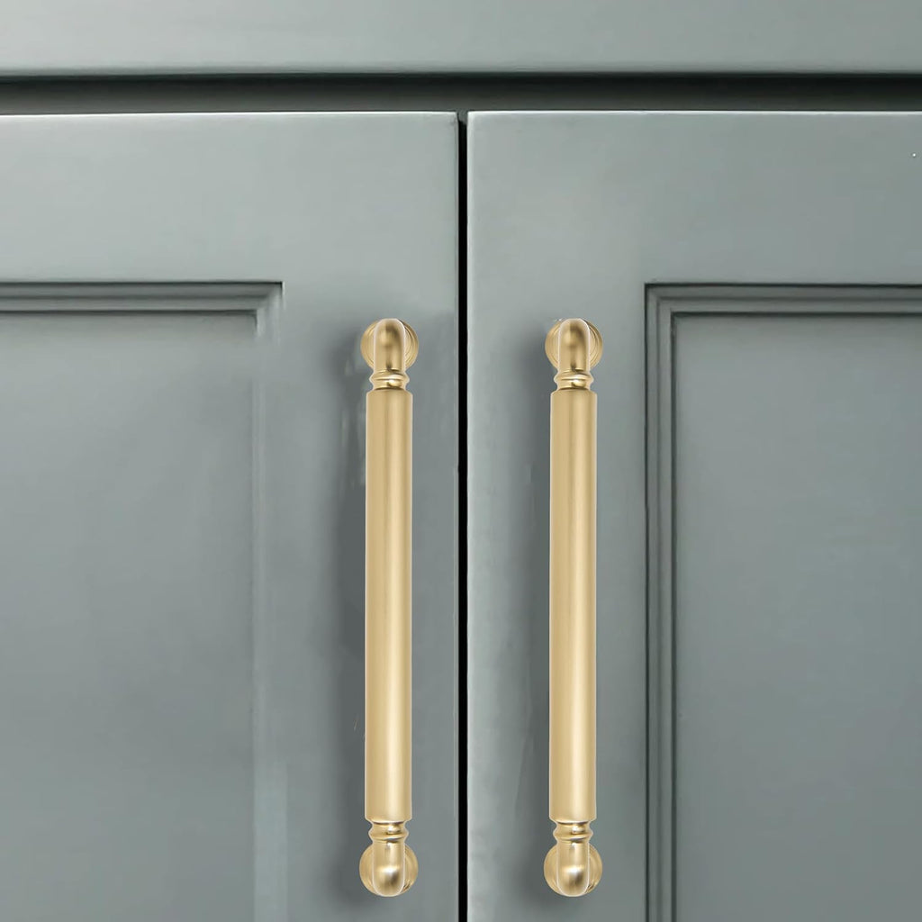 18 Inch Hole Center Appliance Pulls Brushed Brass Cabinet pulls Heavy Duty Solid Hardware s Dressing Tables