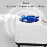 Sauna Steamer Machine for Home, 1300W 1.8qt Steam Generator, Portable Steamer Pot with Remote Control, Oil Diffuser