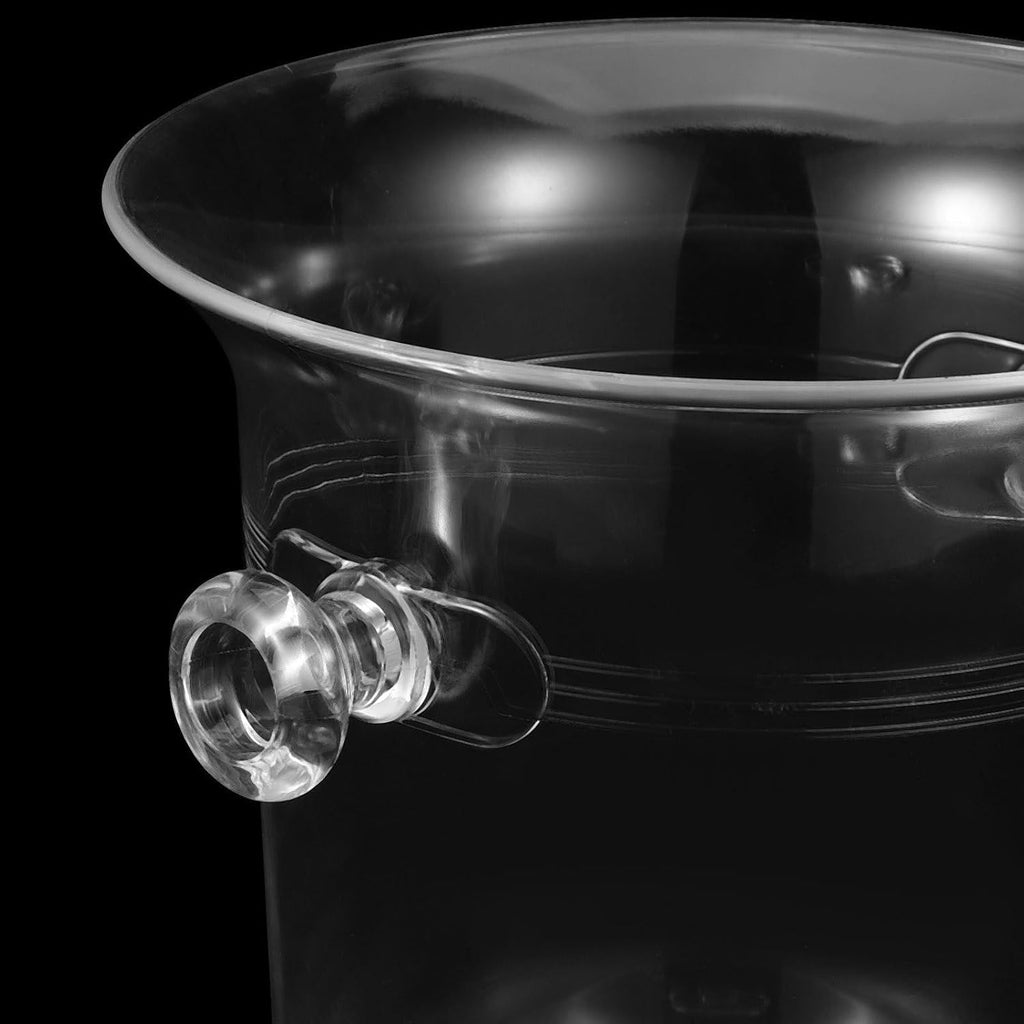 Ice Bucket Acrylic with Handles for Bars and Nightclubs